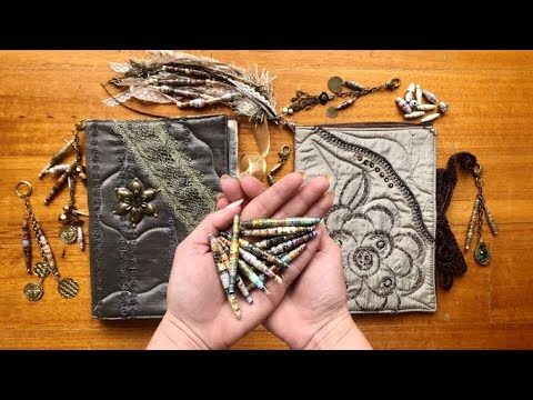 DIY Large Paper Beads and Project Ideas