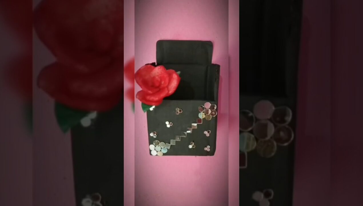 Easy DIY Wall Decor Ideas✨ * Mirror Desig#diy#shorts