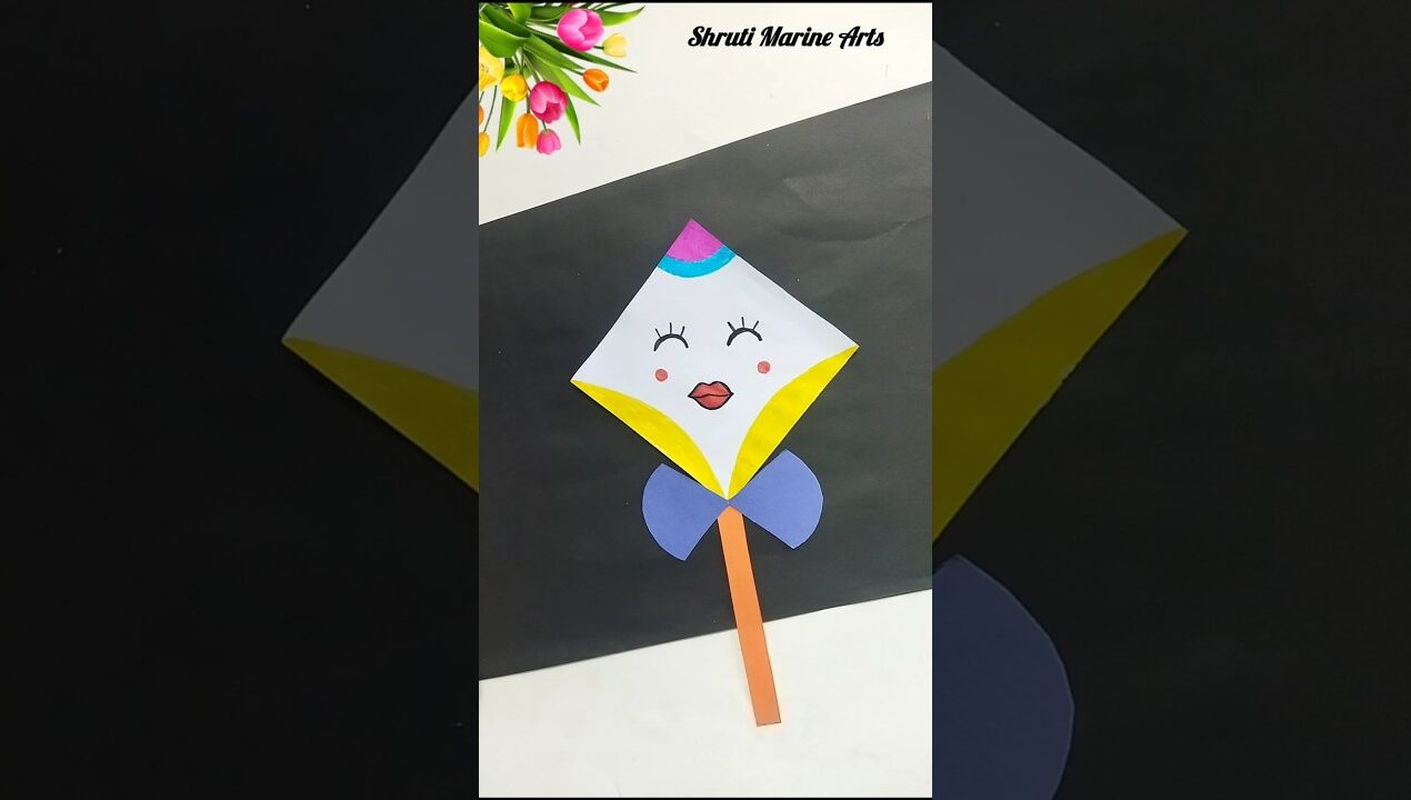 Make Your Own Kite : Amazing DIY Ideas #shorts #shortsfeed #youtubeshorts #trending #diy #kite