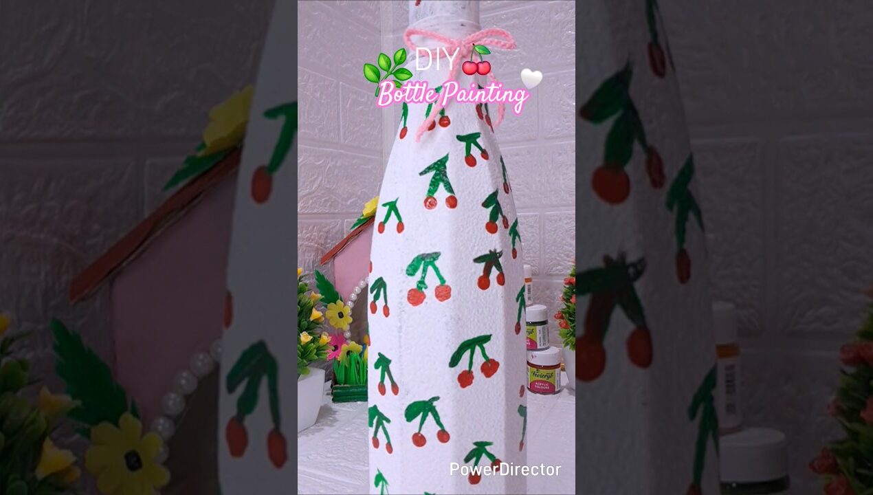 DIY Bottle Art craft ideas #shorts #youtubeshorts #shortvideo #viral #trending #creative #yt #song