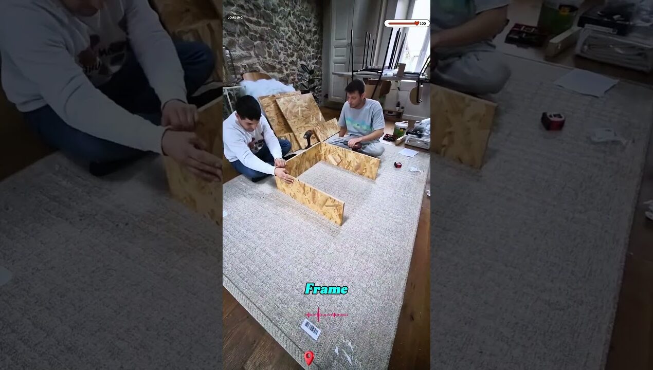 $400 DIY Platform Bed With Hidden Storage#DIYFurniture#PlatformBed#DIY#HiddenStorage#Woodworking#Bed