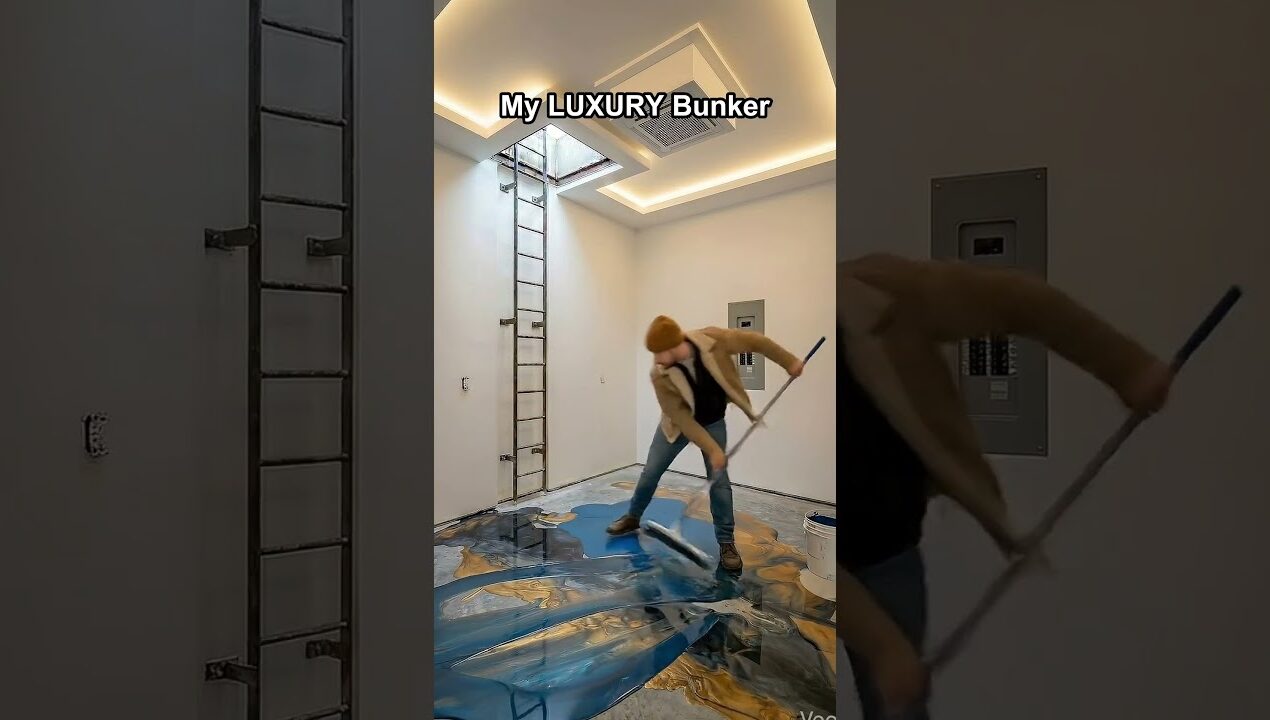 Backyard Bunker Transformation Into Luxury Living Space #bunker #transformation #diy