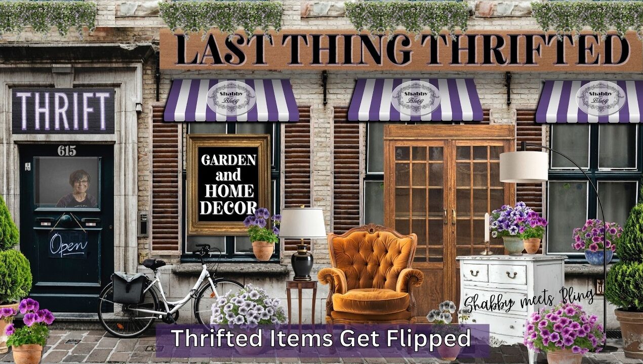DIY Garden Decor Ideas Using Thrifted Items / Home Decor Gets An Upgrade / Last Thing Thrifted