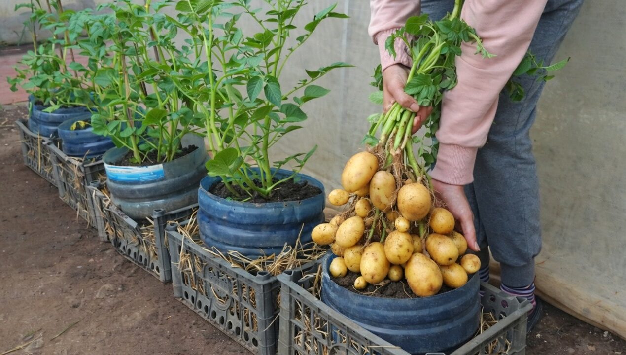 I wish I had known this way to Grow Potatoes earlier — No Garden needed