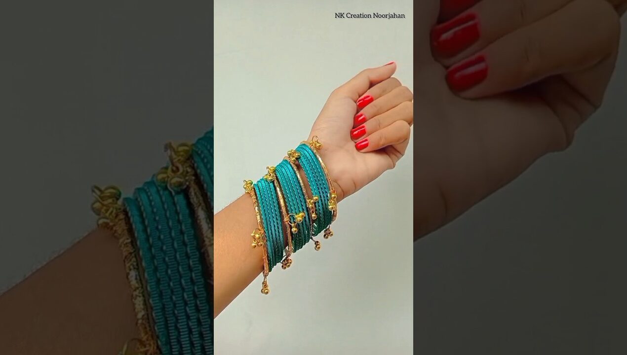 DIY Kashmiri Bangles | Handmade Ghungroo Bangles #kashmiribangles #diy #bangles