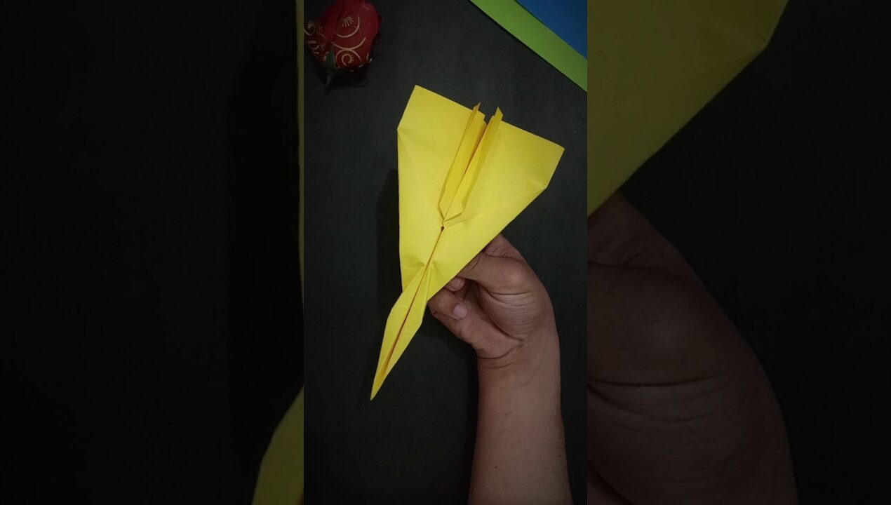 F-16 Fighter Jet 🔥 | Paper Plane #paperplane #diy #crafts