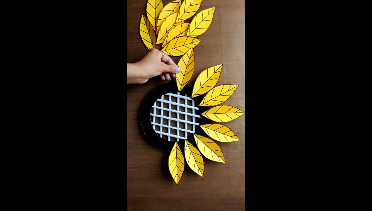 Wall Hanging Craft Ideas | Cardboard Crafts | Best Out of Waste | DIY #shorts