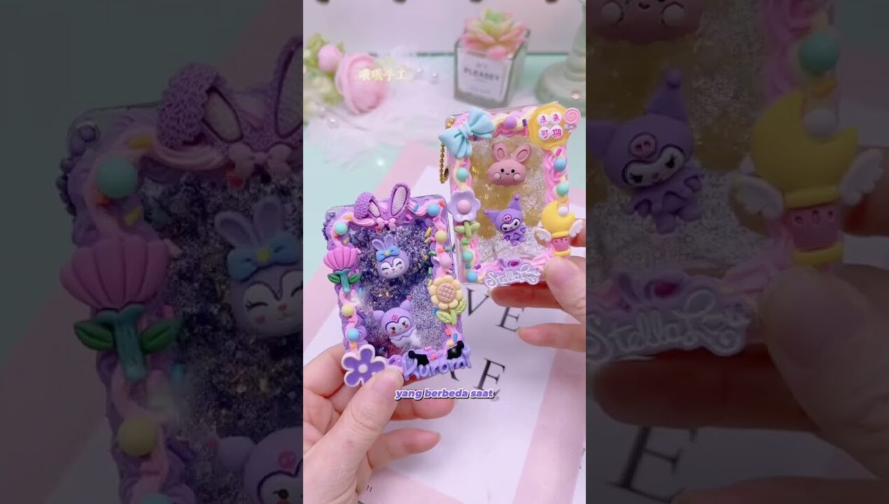 DIY GANTUNGAN KUNCI DARI GUKA PASIR HISAP QUICKSAND! #keychaindiy #keyaccessory #guka #diy