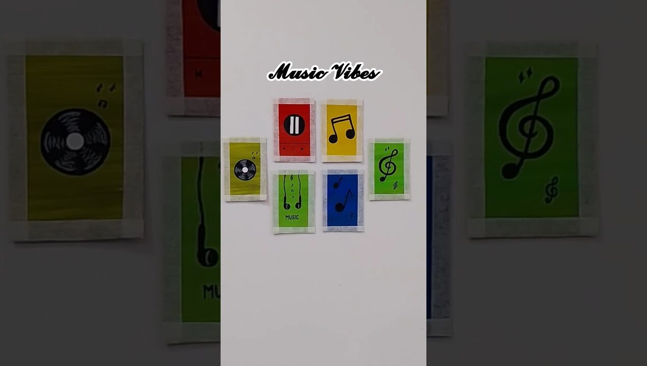 DIY Music Theme Wall Decor 🎶 | Wall Hanging Craft Ideas | Wall Hanging Craft Ideas #craftozone