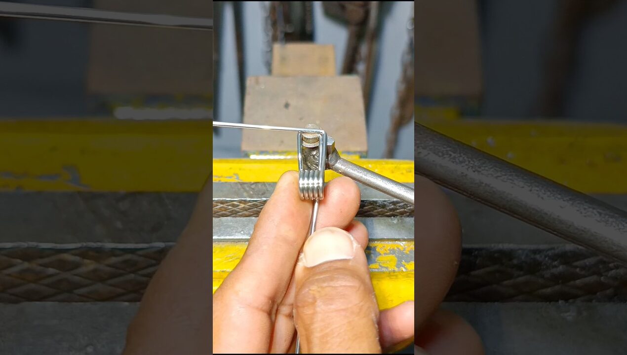 tutorial on making multipurpose clothespins #crafts #ideas #metalcraft #diy #shorts