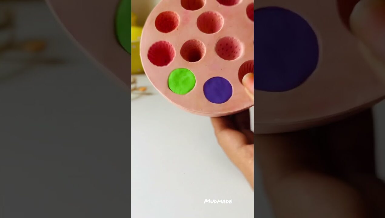 Clay mould ✨♥️😍| #satisfying #creativeclayideas #mudmade ##ytshorts #fyp #trending #art #craft #diy