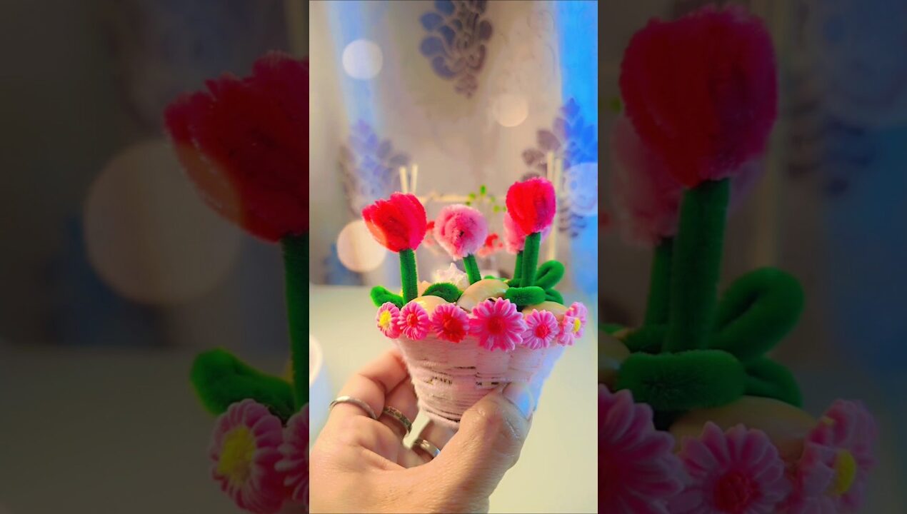 DIY TULIP FLOWER #cozykuyil