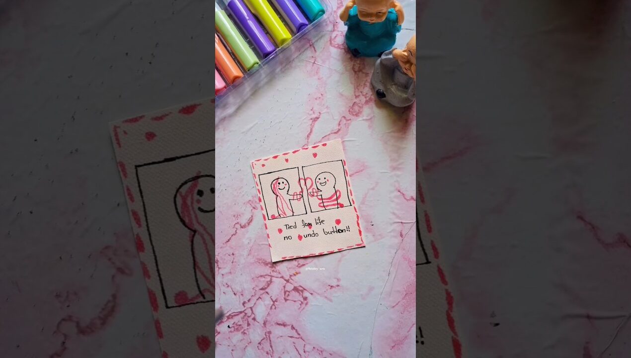 diy gift card ✨️💗 #shorts #love #gift #ideas #ytshorts