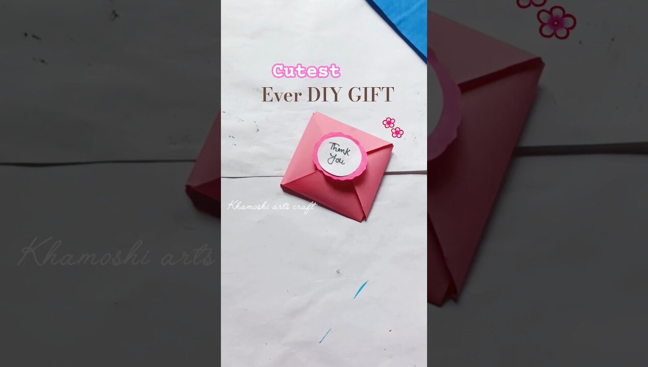 EID Gift Box 🎁 ideas ✨#shortvideo #diy #khamoshiartscraft
