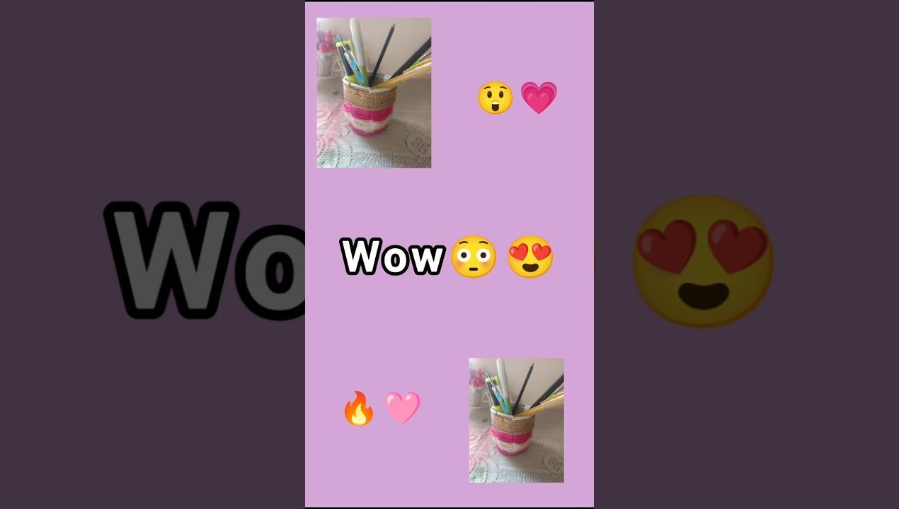 Paper cup crafts✨|Easy best out of waste |Pen stand &flower pot #shorts #diy #papercraft #aesthetic