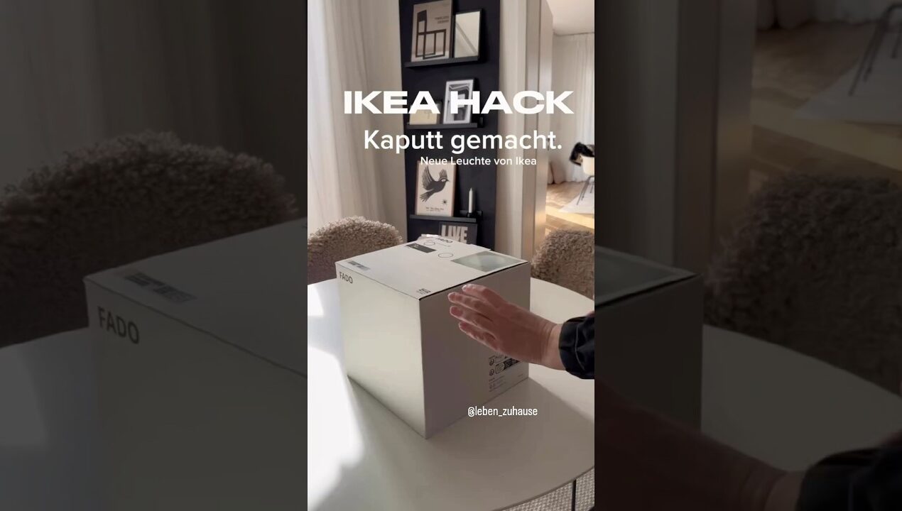 Ikea hack #ikea #ikeahack #ikeadiy #diy #hacks #home #homedecor #reklam ig:leben_zuhause