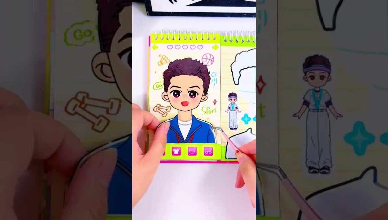 Sổ tay trang điểm biến hình vui nhộn #diy #tuntunshop