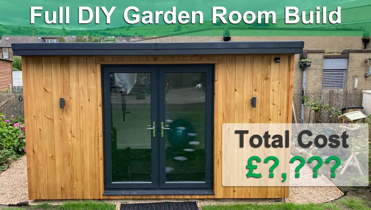DIY Garden Room – Full Build in Under 15 minutes + Project Cost