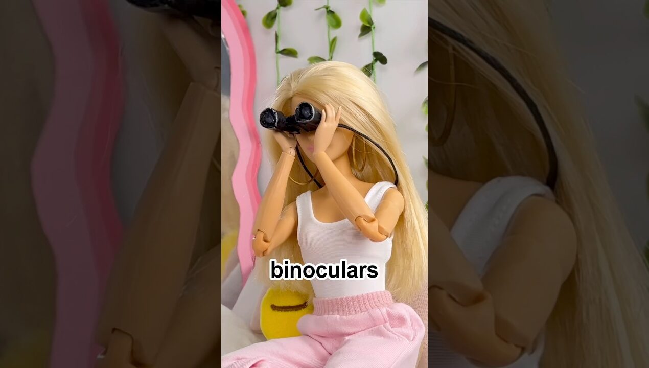 Barbie Needed Binoculars to Read This Clock…