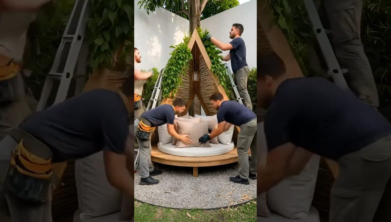 Amazing DIY Garden Transformation: Building a Cozy Outdoor Retreat 🌿