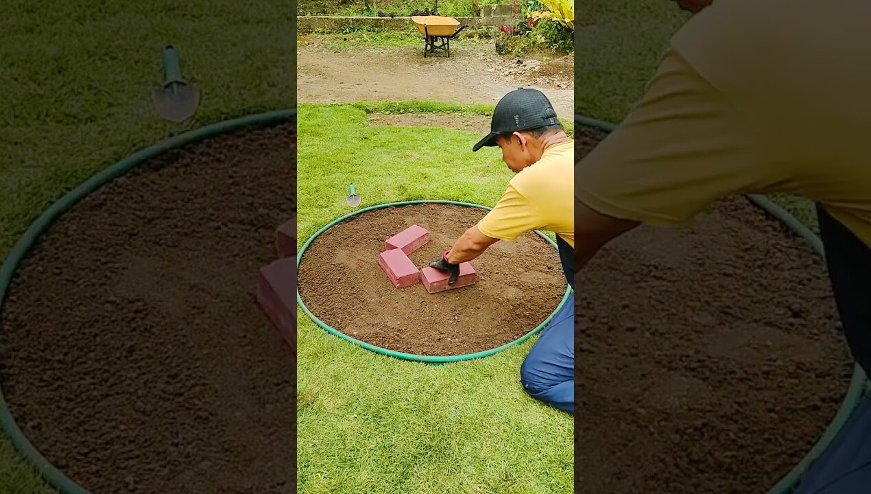 DIY Ring Shape Garden Design Ideas | Picnic Garden