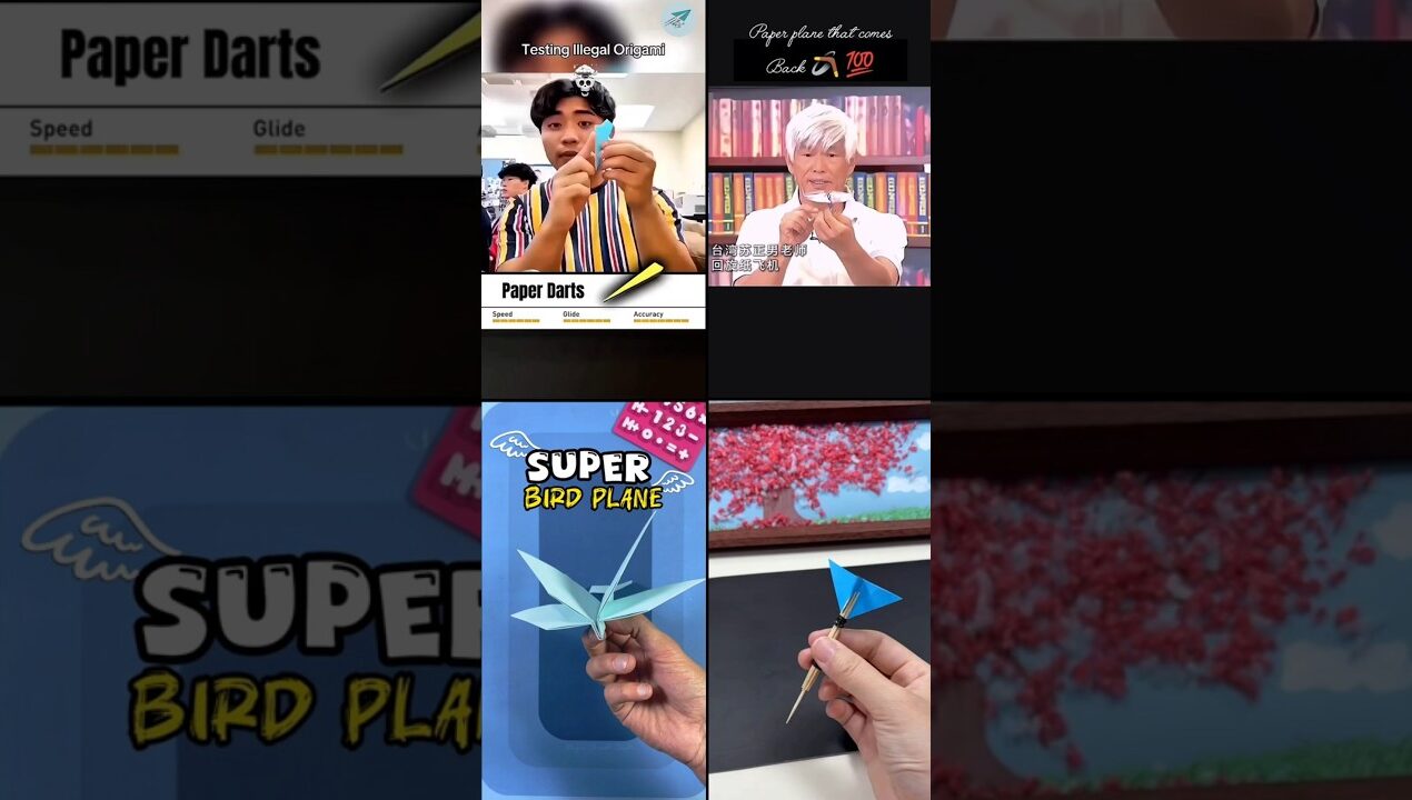 4 Easy Paper cradts Ideas That Anyone Can Make! #diy #origami #papercraft #diycraft