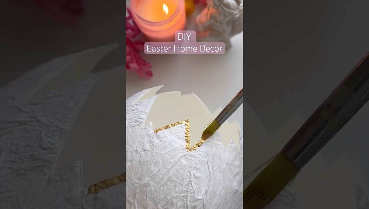 DIY Easy Easter Home Decor #diy #craft #craftyhome #craftideas #handmade #shorts
