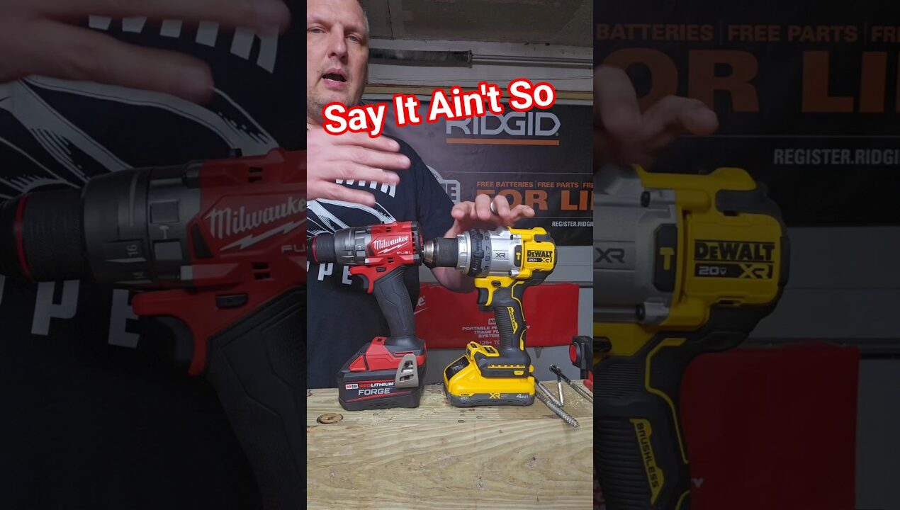 Dewalt Dcd1007 Humiliated By Ridgid? #dewalt #ridgid #tooltestraw #diy #howto #truth #wow #amazing
