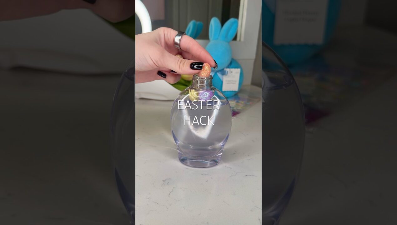 The cutest easter bathroom hack 🐣 save this. #easter #soap #hack #diy