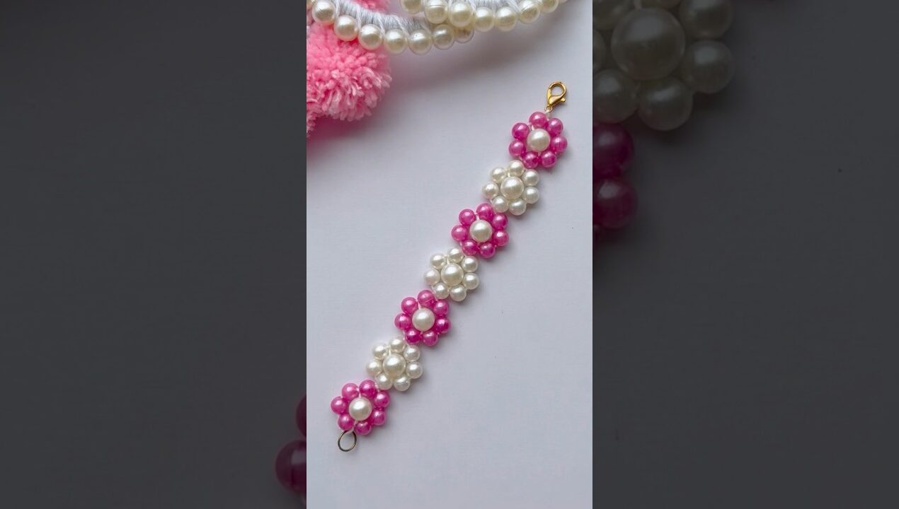 Make a Diy bracelet at home #diy #shorts