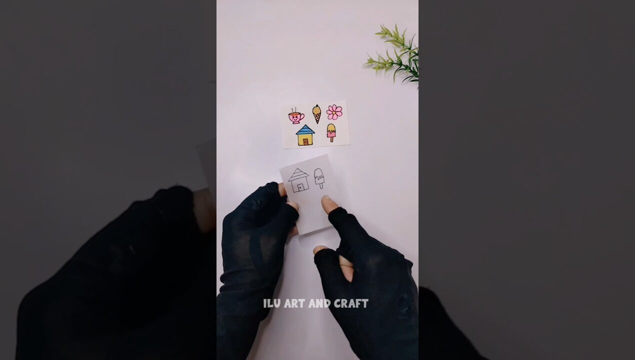 DIY Tracing Paper 📃✂️ #shorts #diy #craft #papercraft #experimnent #butterpaper #art #origami