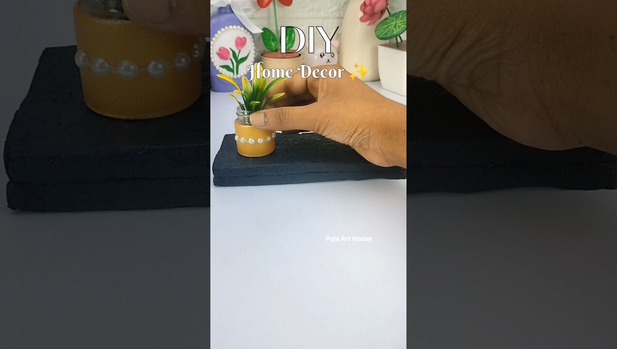 DIY bottle painting | home decor ideas | bottle art | #diy #viralshorts #diycrafts #homedecor #craft