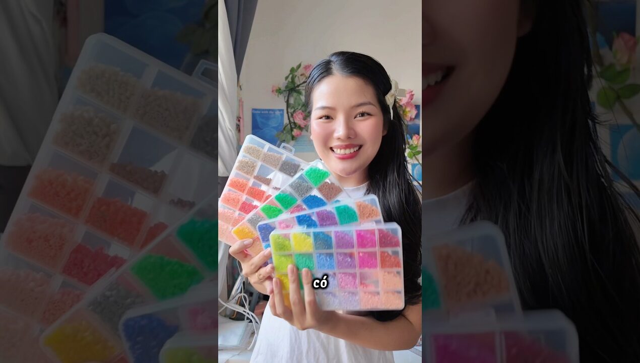 Ngày 1 Chơi HẠT NHỰA ỦI🌿🎀🧸 #janenguyen #diy #hatnhuaui