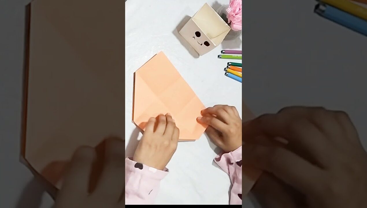 ✨paper box idea #shorts #diy #craft #art #youtubeshorts#strong #papercraft