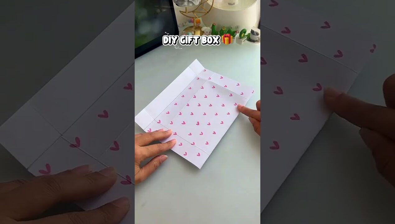 diy gift box #craftchannel #diy #craftcommunity #craftyhome