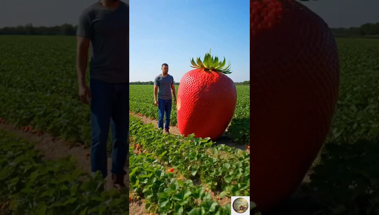 Man Turns a Giant Strawberry into a Cozy Tiny Home | Surreal DIY Transformation #usa #diy