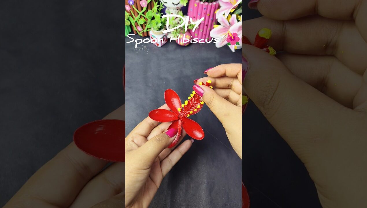 diy paper flower 🏵️✨ #diy #craft #craftideas #handmade #papercraft #paperflower #shorts #ytshorts