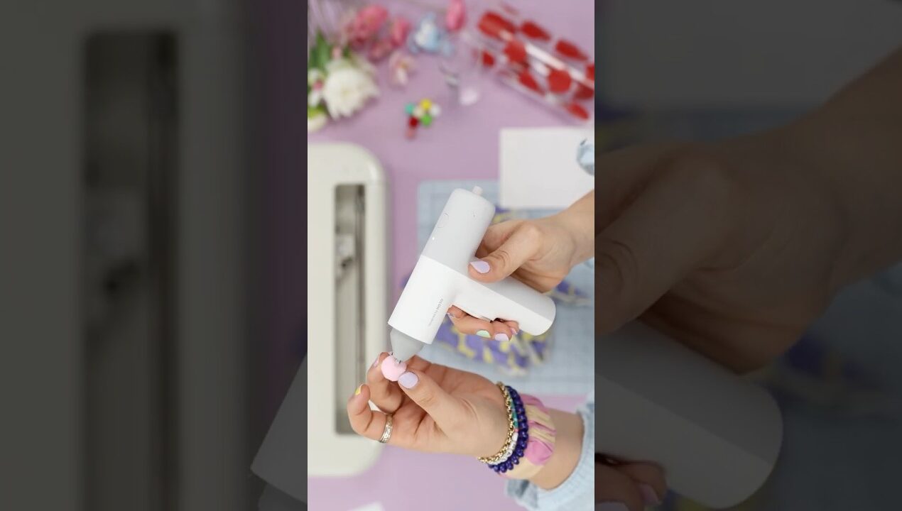 Diese Heißklebepistole wird zurecht gehypt! 👏 #basteln #diy #hype