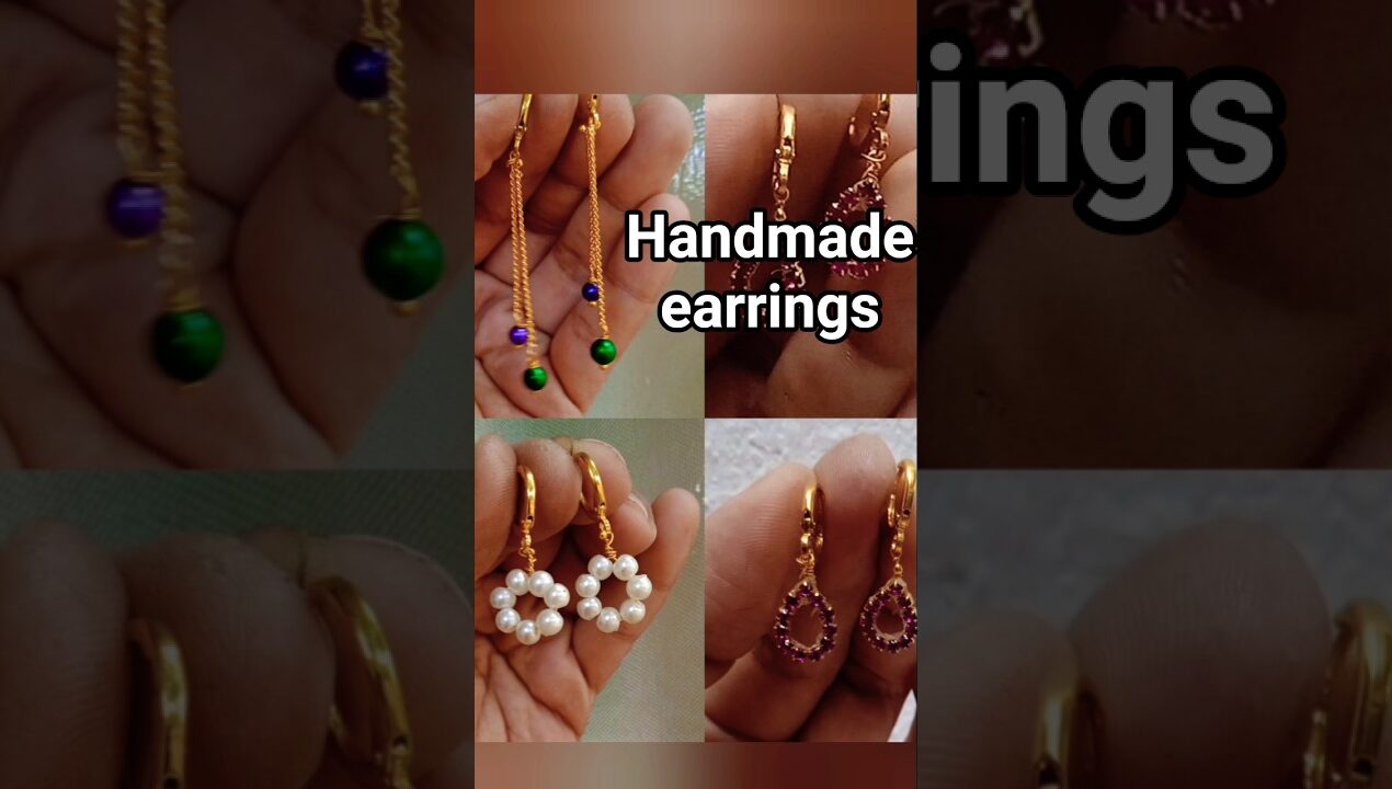 ഇതിൽ ഏതാണ് ഇഷ്ടപ്പെട്ടത് #earrings@home #diy# #trending #viral #jewellerydesign @sabnasarts2781