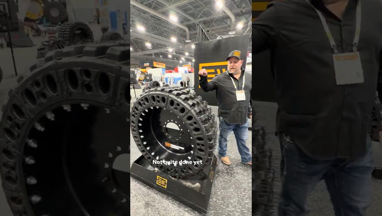 A special kind of Tire   #tire #special #construction #truck #diy #shorts