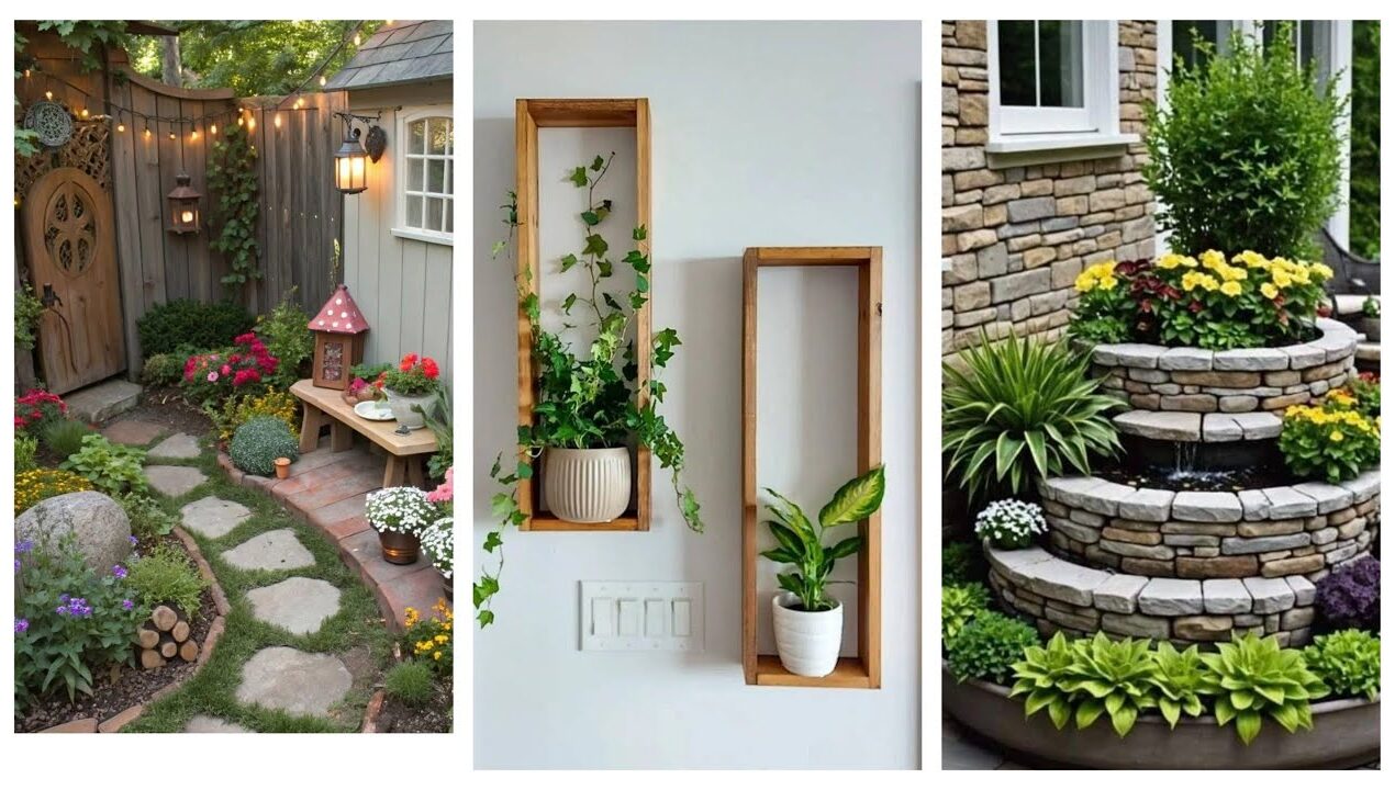 Small Garden ideas, Garden ideas, Small Garden Design, Garden Design ideas, DIY, Garden