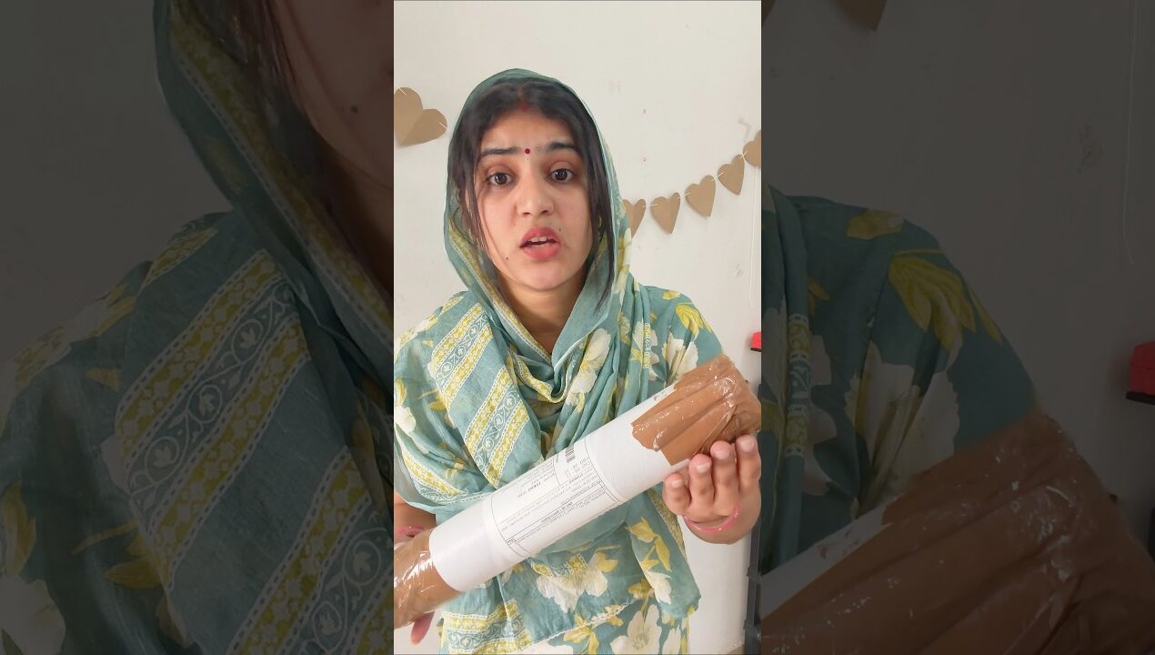 😱 Paper Roll se itna Beautiful Vase?!  #craft #diy #ytshorts #ytviral #viralvideo  diy | easy craft
