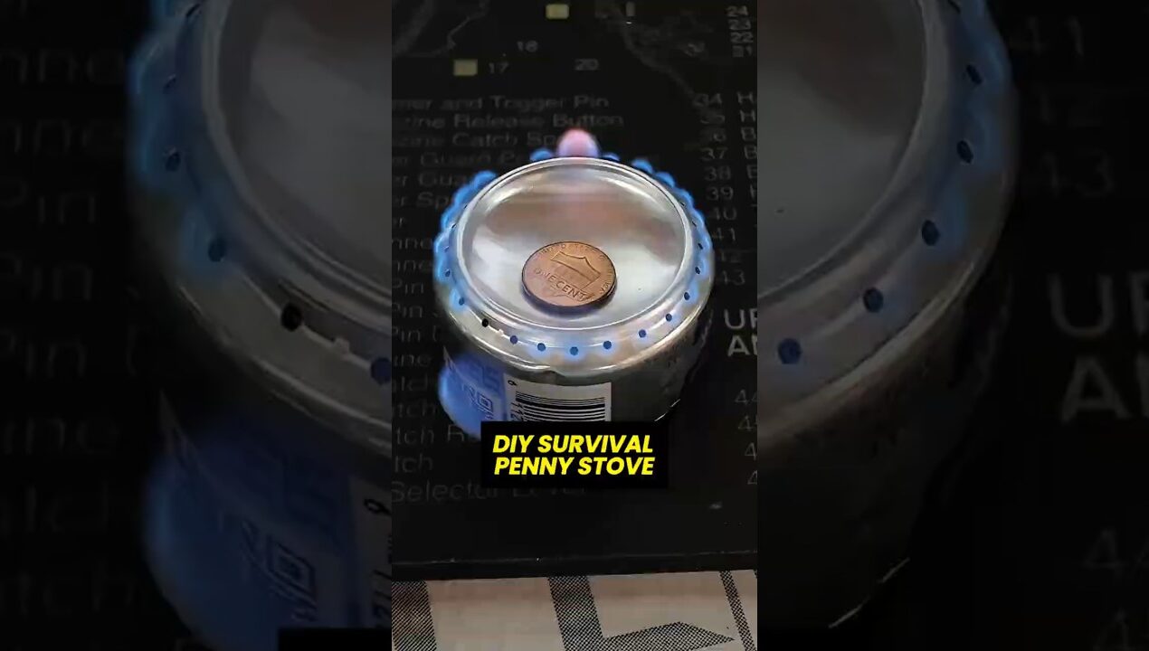 This homemade stove actually works #diy #survival #stove