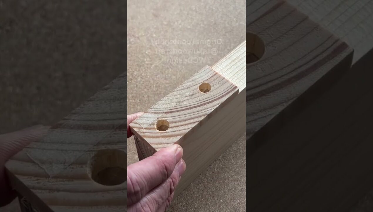 Cette technique de menuiserie est incroyable ! #bricolage #diy #espacedetravail