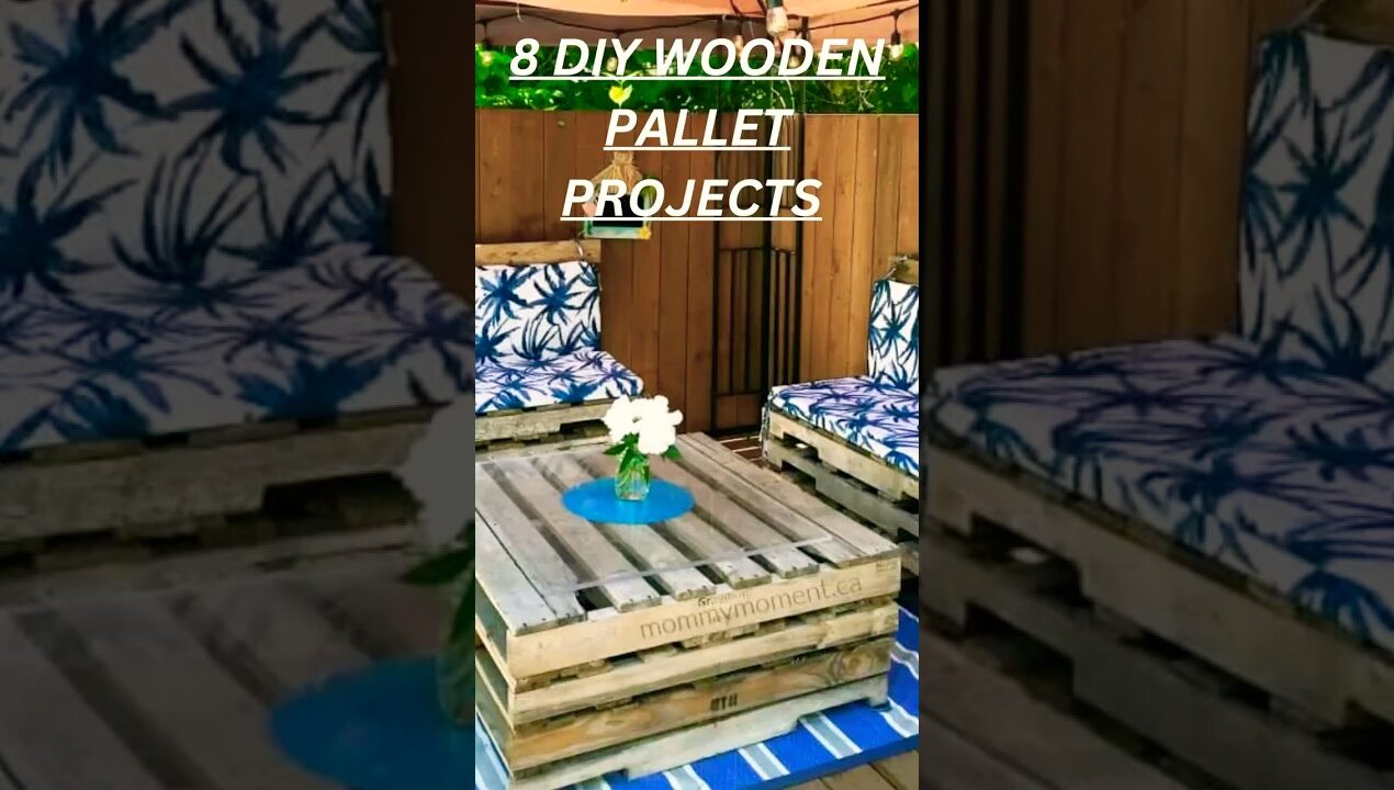 8  Genius DIY Pallet Projects You Need to Try!