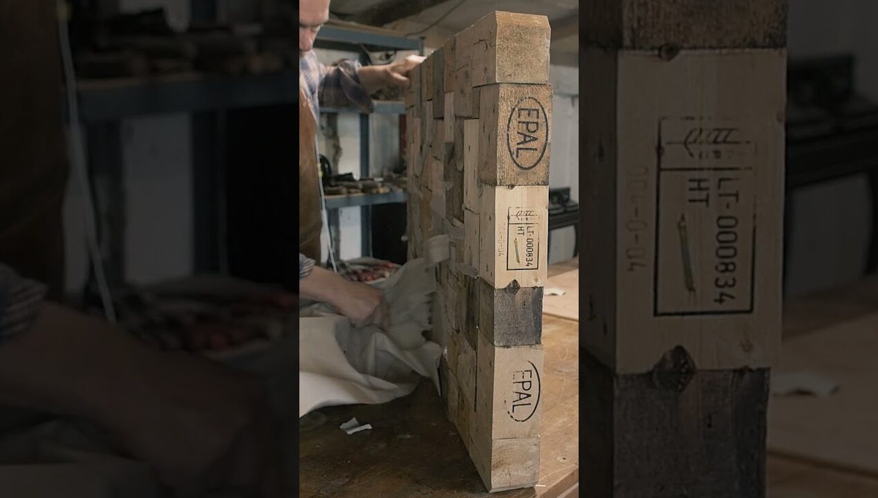 Before the Fancy Tools… There Were Pallet Blocks