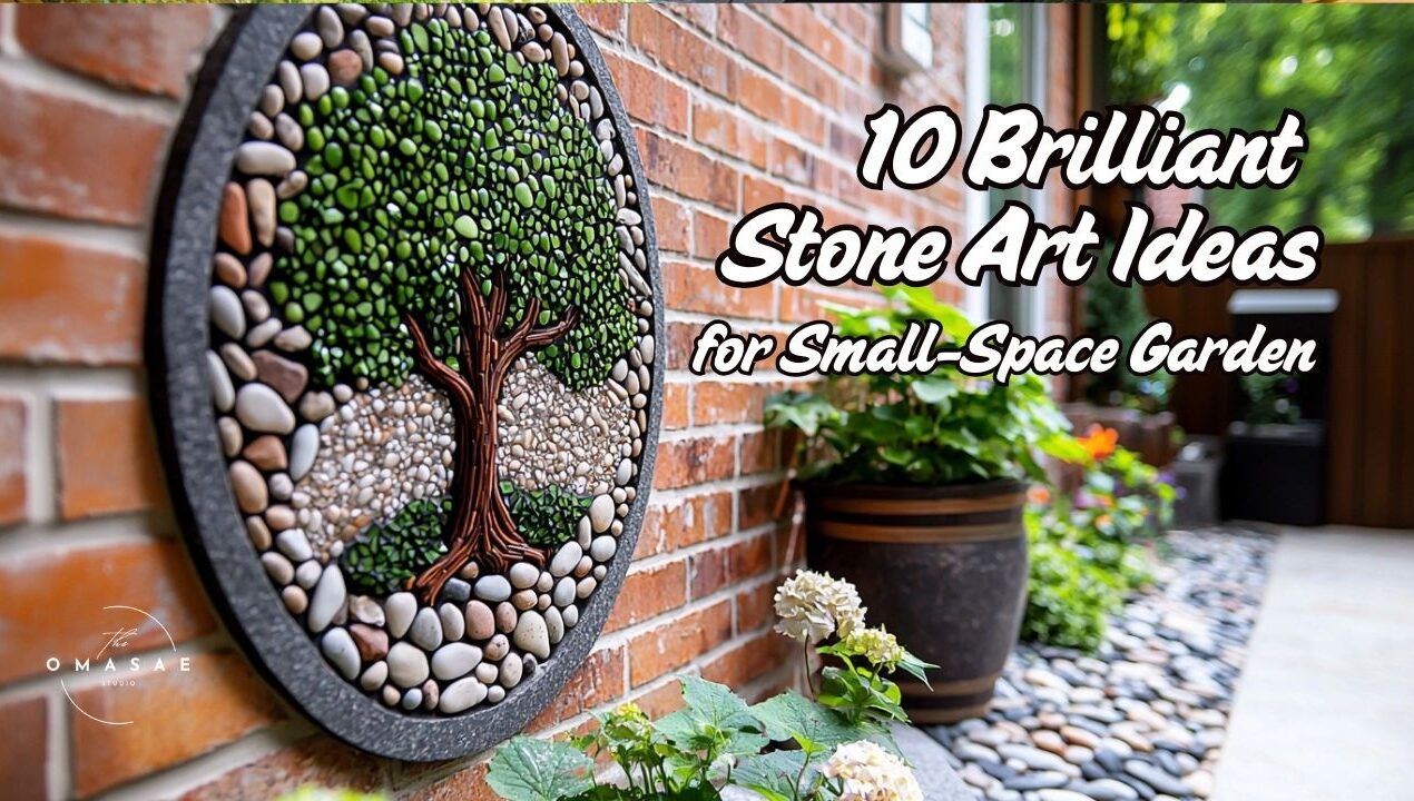 10 Brilliant Stone Art Ideas to Make Your Small-Space Garden Stand Out!