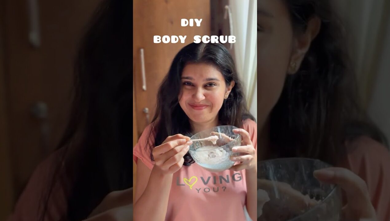 DIY Body Scrub | Gopika Mothiravally Malayalam