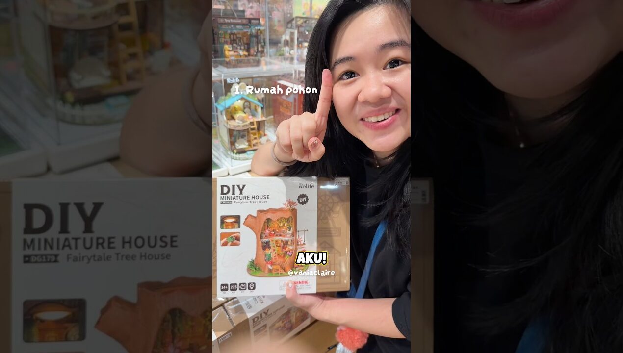 GALAU BANGET! PILIH NOMOR BERAPA YA? #diy #diycrafts #miniature #minicraft #piuwfamily #challenge