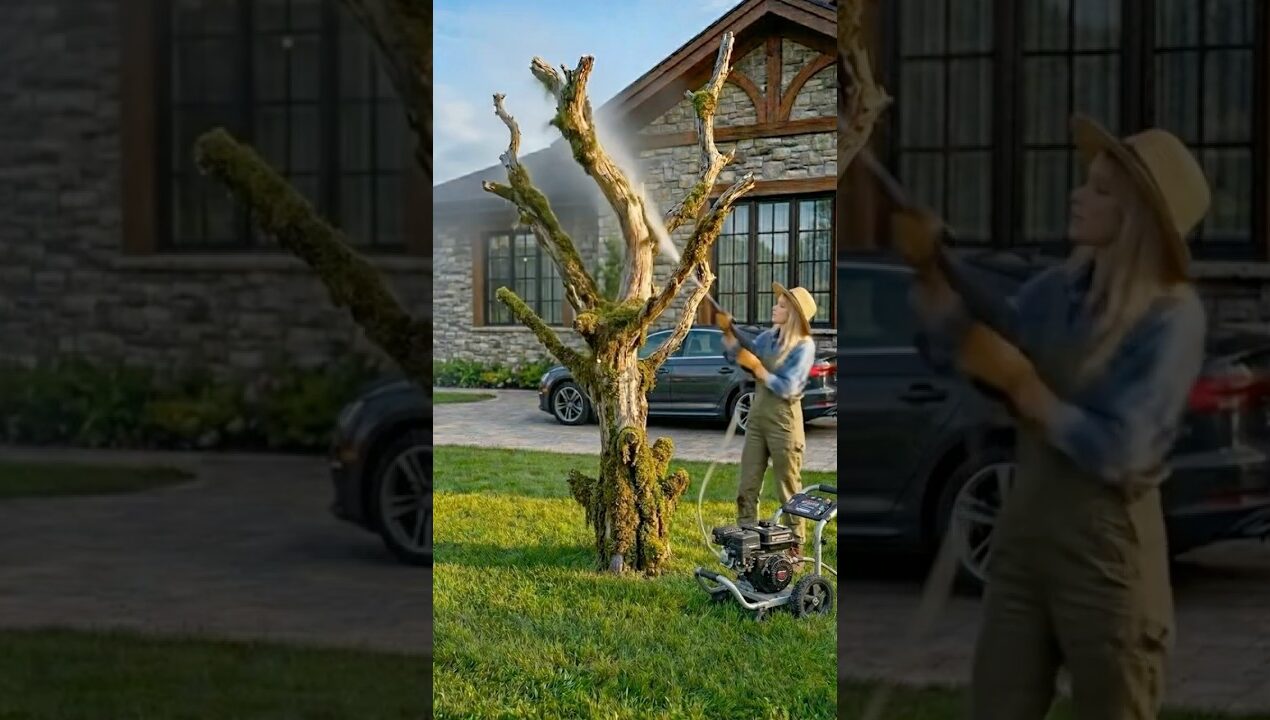 Don’t Cut Down That Dead Tree Until You See This Idea | DIY Garden Makeover Using an Old Dead Tree